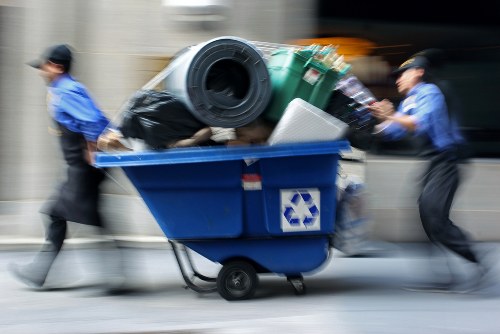 Variety of commercial waste types handled by our Croydon team